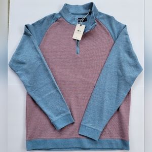 NWT Fish Hippie Mallory 1/4 Zip Pullover sz Large